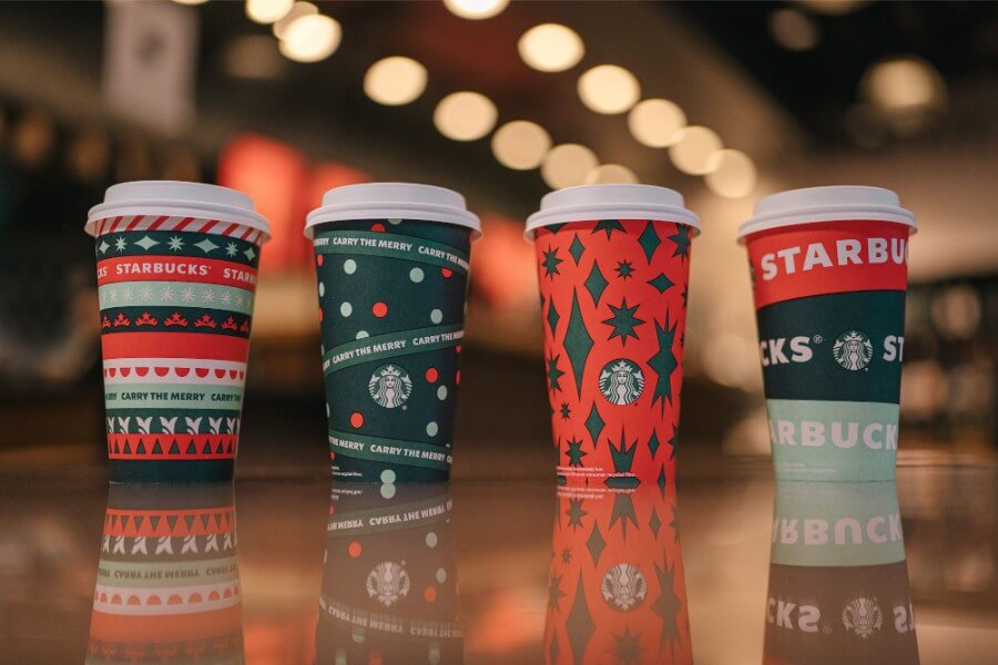 Starbucks Seasonal Coffee Cups